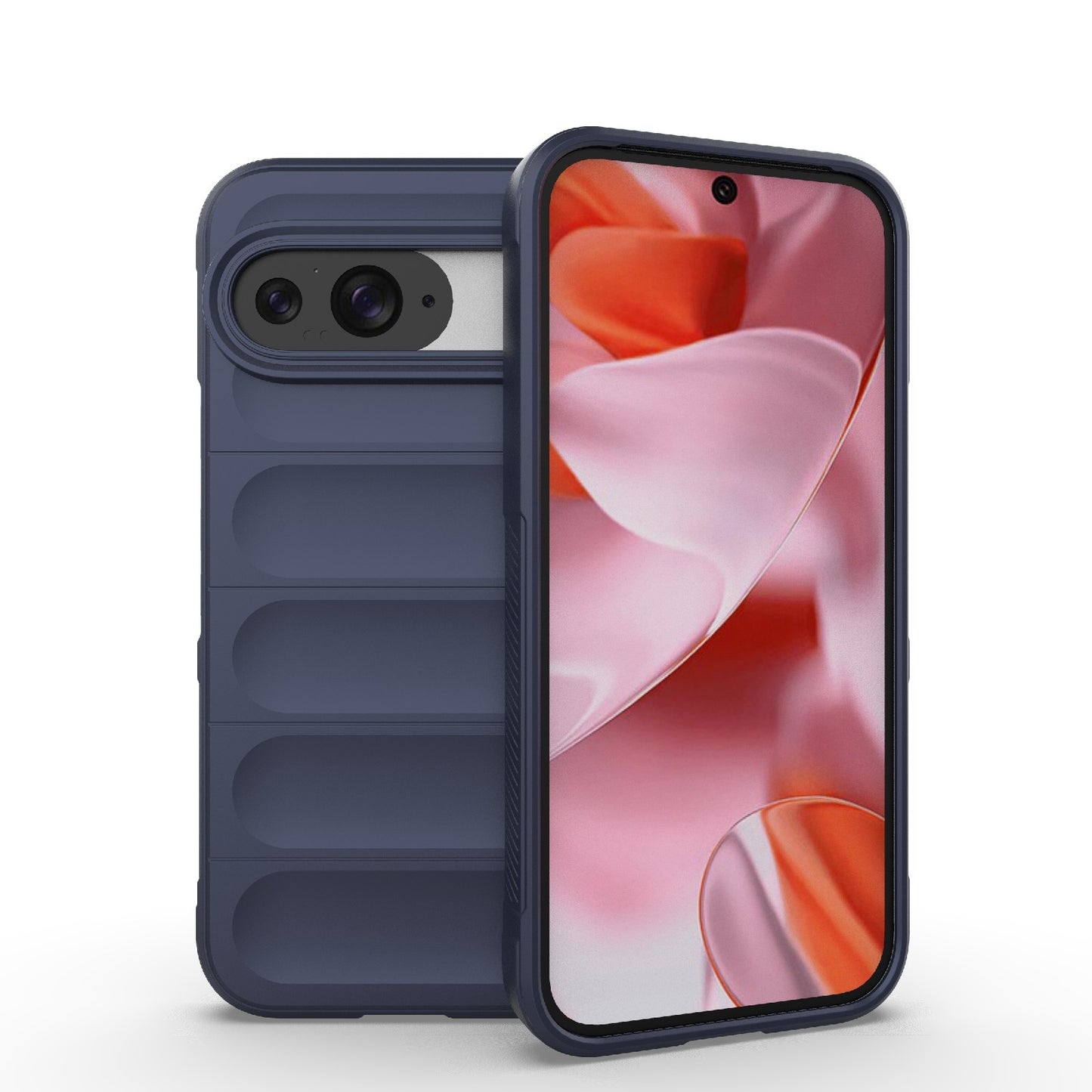 Google Pixel 9 Pro 5G Magic Shield TPU + Flannel Phone Case: Durable, Non-toxic, Easy Access, Stylish Design