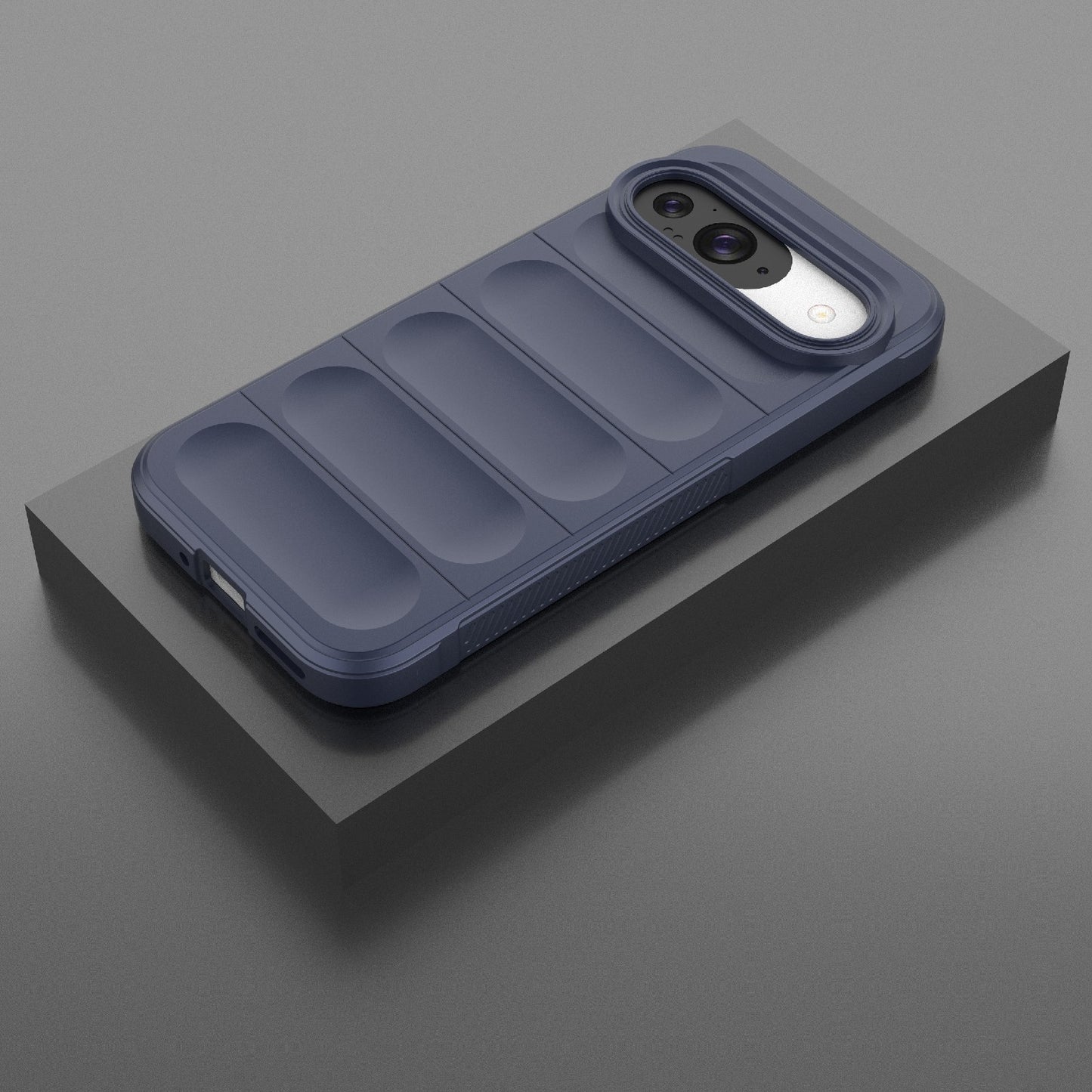 Google Pixel 9 Pro 5G Magic Shield TPU + Flannel Phone Case: Durable, Non-toxic, Easy Access, Stylish Design