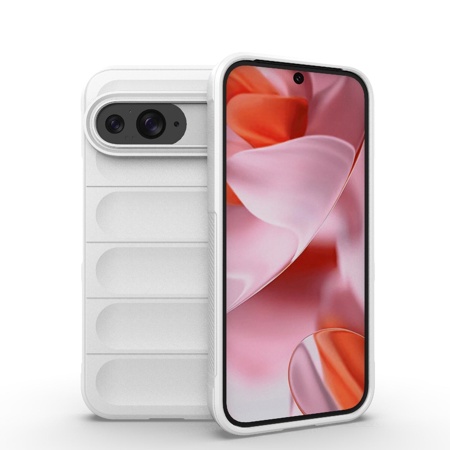 Google Pixel 9 Pro 5G Magic Shield TPU + Flannel Phone Case: Durable, Non-toxic, Easy Access, Stylish Design