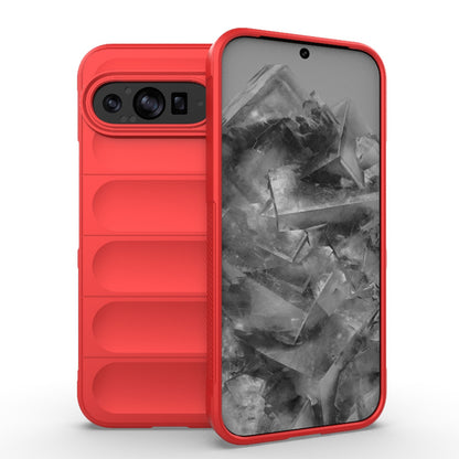 Google Pixel 9 Pro XL 5G Magic Shield TPU + Flannel Phone Case: Durable, Non-toxic, Easy Access, Stylish Design