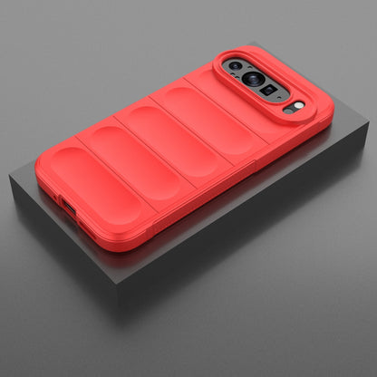 Google Pixel 9 Pro XL 5G Magic Shield TPU + Flannel Phone Case: Durable, Non-toxic, Easy Access, Stylish Design