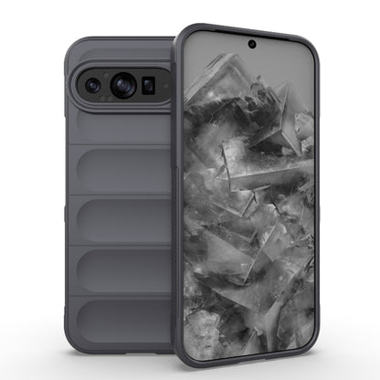 Google Pixel 9 Pro XL 5G Magic Shield TPU + Flannel Phone Case: Durable, Non-toxic, Easy Access, Stylish Design