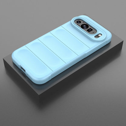 Google Pixel 9 Pro XL 5G Magic Shield TPU + Flannel Phone Case: Durable, Non-toxic, Easy Access, Stylish Design