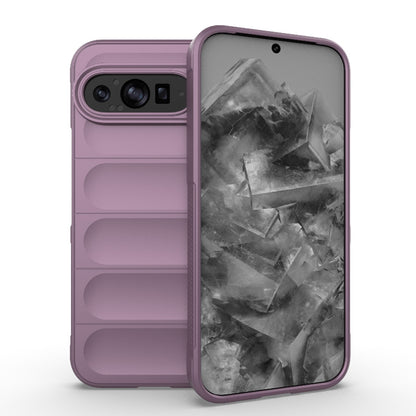 Google Pixel 9 Pro XL 5G Magic Shield TPU + Flannel Phone Case: Durable, Non-toxic, Easy Access, Stylish Design