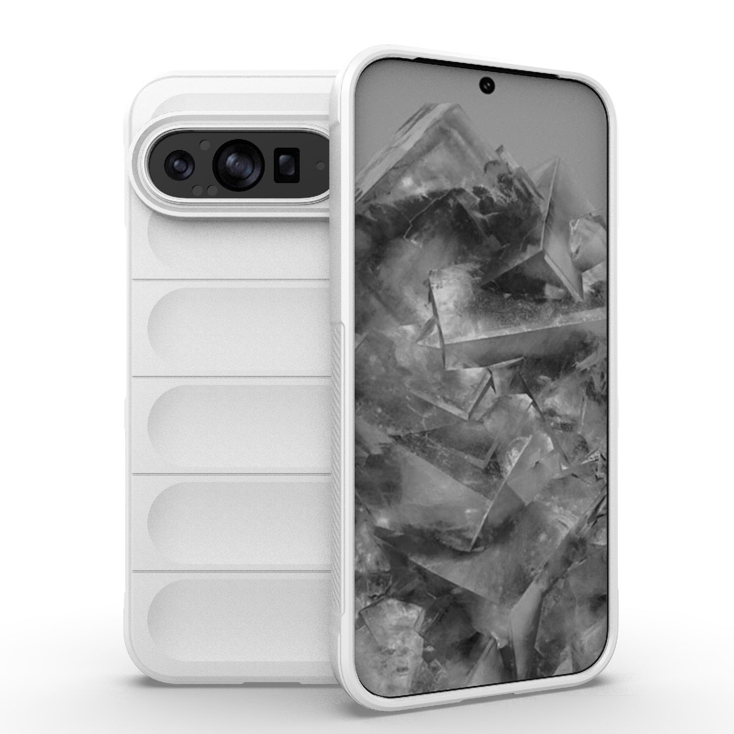 Google Pixel 9 Pro XL 5G Magic Shield TPU + Flannel Phone Case: Durable, Non-toxic, Easy Access, Stylish Design
