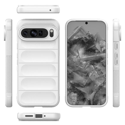 Google Pixel 9 Pro XL 5G Magic Shield TPU + Flannel Phone Case: Durable, Non-toxic, Easy Access, Stylish Design