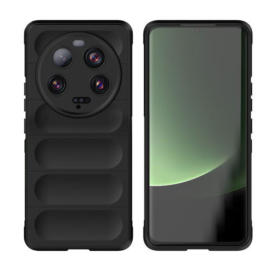 Xiaomi 13 Ultra Magic Shield TPU + Flannel Phone Case: Durable, Non-toxic, Easy Access, Stylish Design