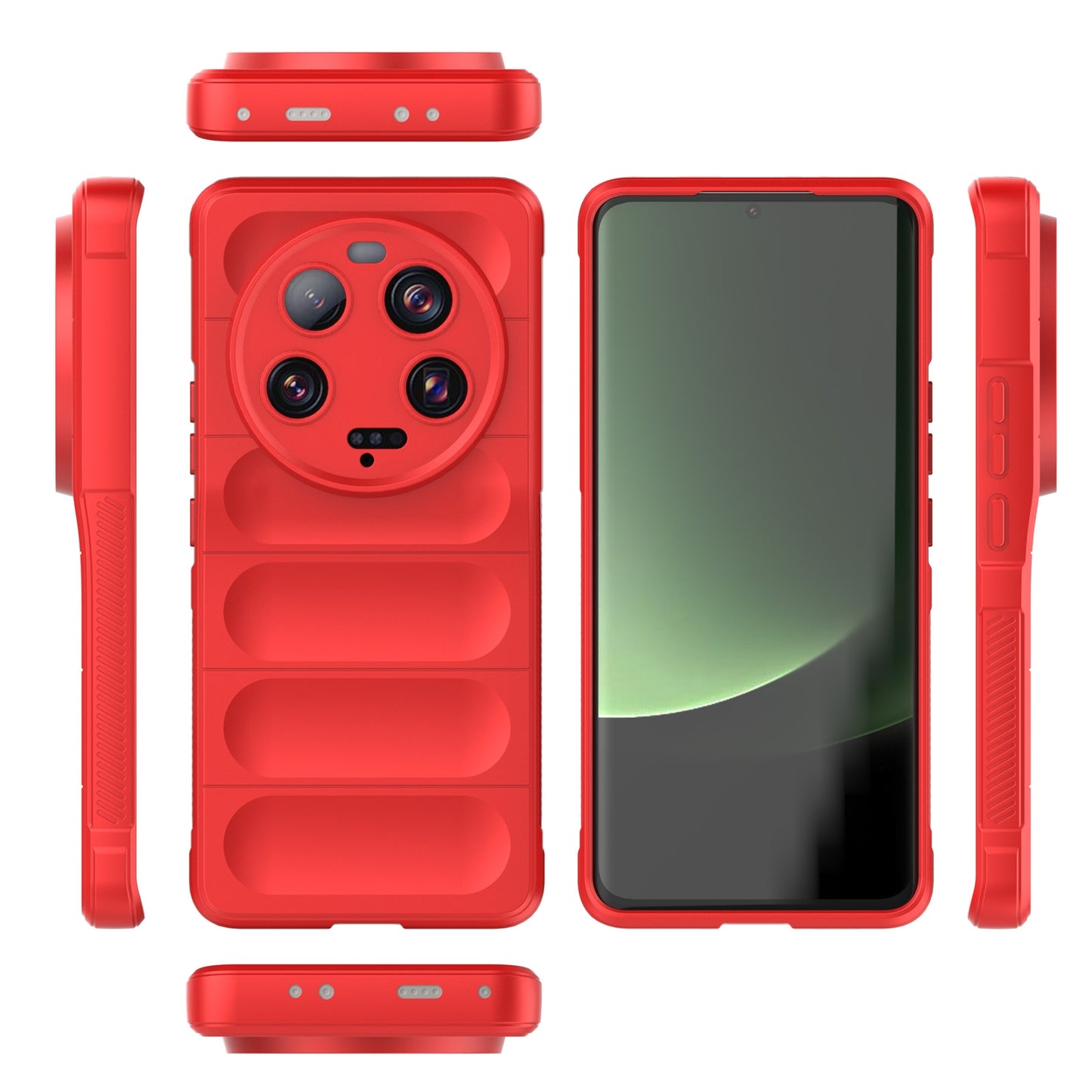Xiaomi 13 Ultra Magic Shield TPU + Flannel Phone Case: Durable, Non-toxic, Easy Access, Stylish Design