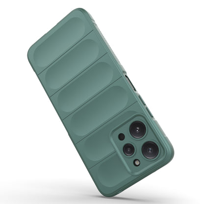 Xiaomi Redmi 12 4G Magic Shield TPU + Flannel Phone Case: Durable, Non-toxic, Easy Access, Stylish Design