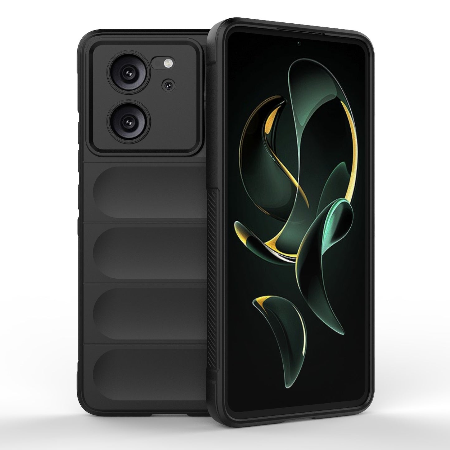 Xiaomi Redmi K60 Ultra Magic Shield TPU + Flannel Phone Case: Durable, Non-toxic, Easy Access, Stylish Design