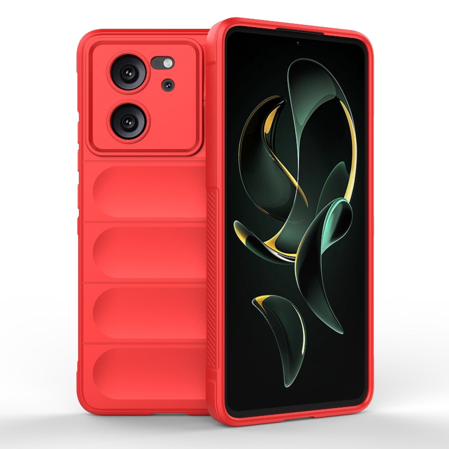 Xiaomi Redmi K60 Ultra Magic Shield TPU + Flannel Phone Case: Durable, Non-toxic, Easy Access, Stylish Design