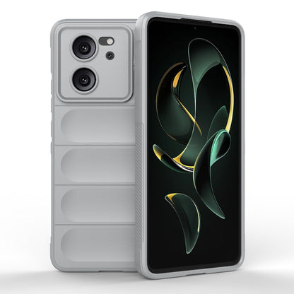 Xiaomi Redmi K60 Ultra Magic Shield TPU + Flannel Phone Case: Durable, Non-toxic, Easy Access, Stylish Design