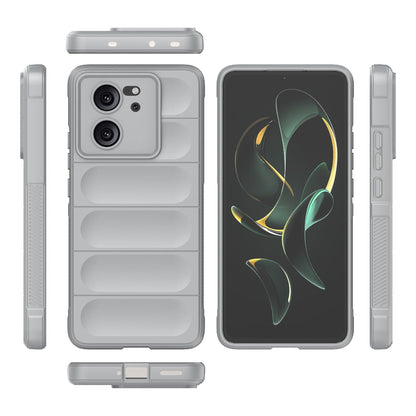 Xiaomi Redmi K60 Ultra Magic Shield TPU + Flannel Phone Case: Durable, Non-toxic, Easy Access, Stylish Design