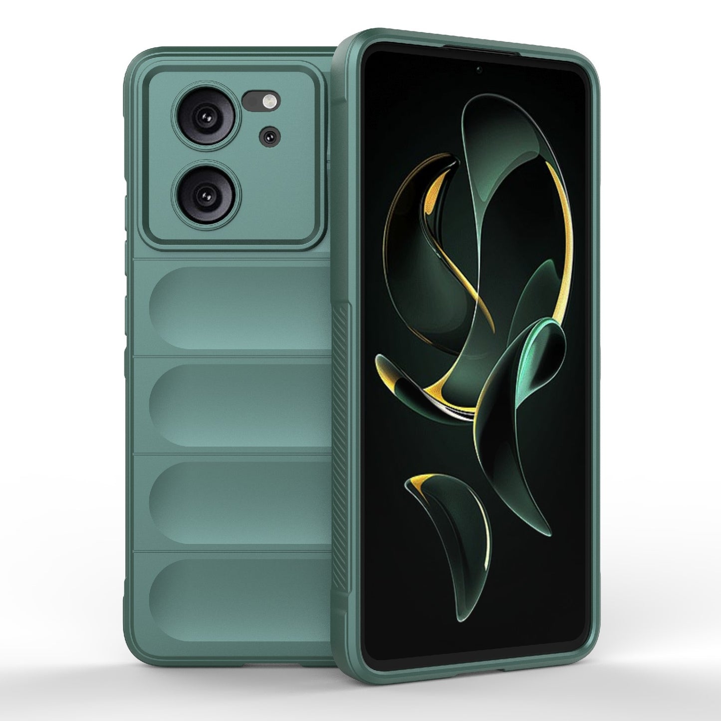 Xiaomi Redmi K60 Ultra Magic Shield TPU + Flannel Phone Case: Durable, Non-toxic, Easy Access, Stylish Design