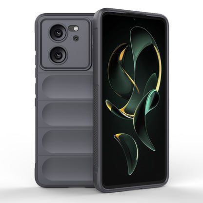 Xiaomi Redmi K60 Ultra Magic Shield TPU + Flannel Phone Case: Durable, Non-toxic, Easy Access, Stylish Design