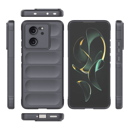 Xiaomi Redmi K60 Ultra Magic Shield TPU + Flannel Phone Case: Durable, Non-toxic, Easy Access, Stylish Design