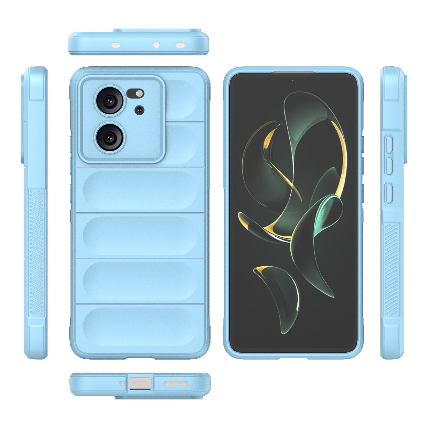 Xiaomi Redmi K60 Ultra Magic Shield TPU + Flannel Phone Case: Durable, Non-toxic, Easy Access, Stylish Design