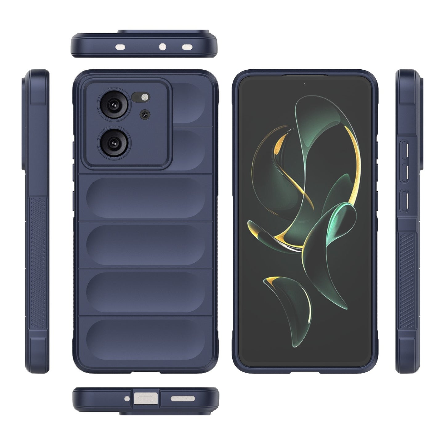 Xiaomi Redmi K60 Ultra Magic Shield TPU + Flannel Phone Case: Durable, Non-toxic, Easy Access, Stylish Design