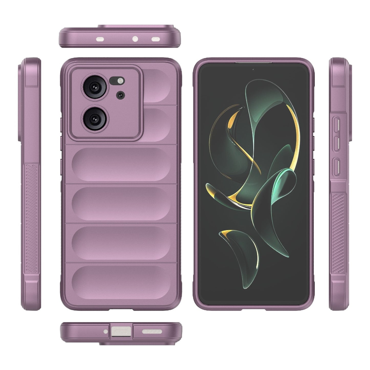 Xiaomi Redmi K60 Ultra Magic Shield TPU + Flannel Phone Case: Durable, Non-toxic, Easy Access, Stylish Design
