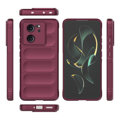 Xiaomi Redmi K60 Ultra Magic Shield TPU + Flannel Phone Case: Durable, Non-toxic, Easy Access, Stylish Design