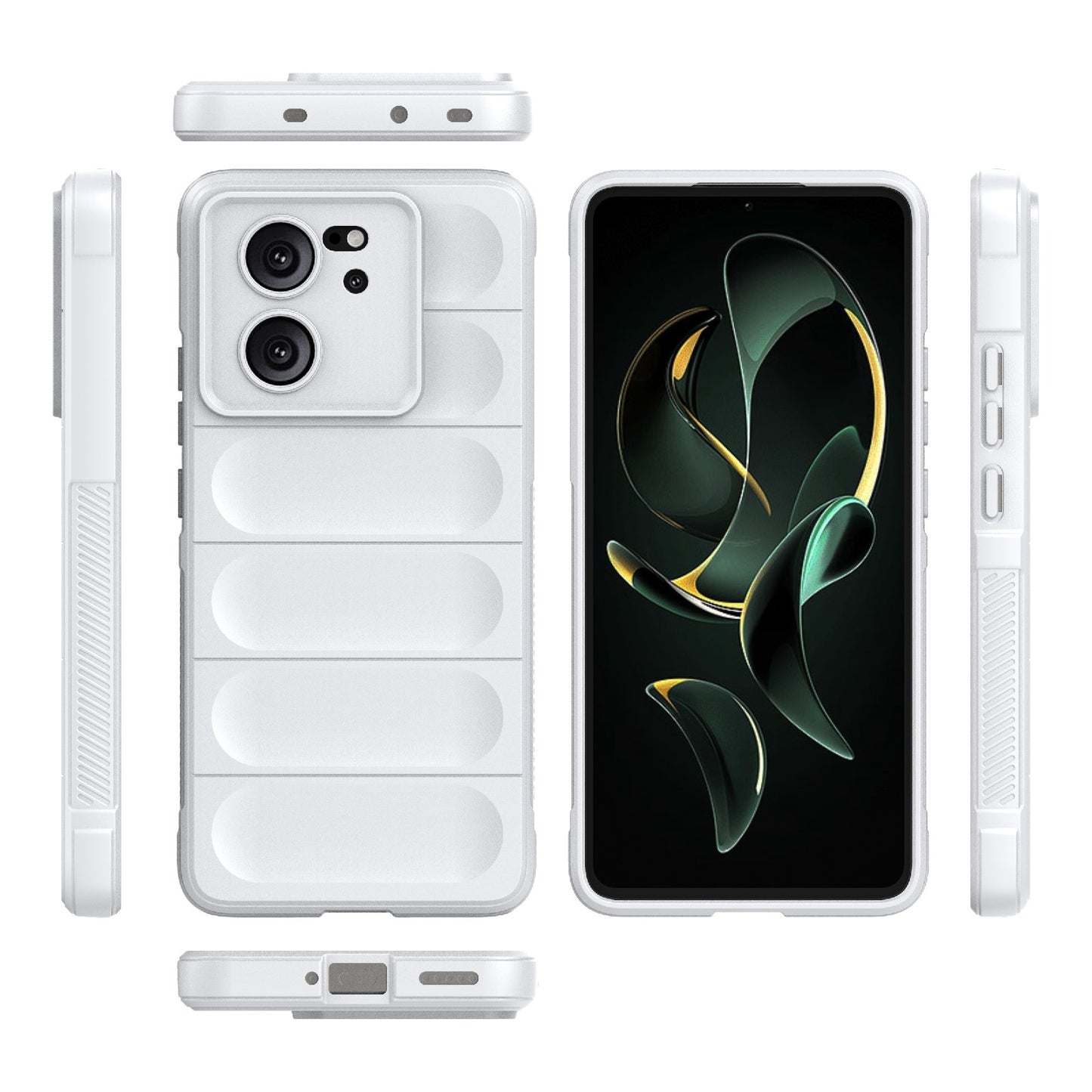 Xiaomi Redmi K60 Ultra Magic Shield TPU + Flannel Phone Case: Durable, Non-toxic, Easy Access, Stylish Design