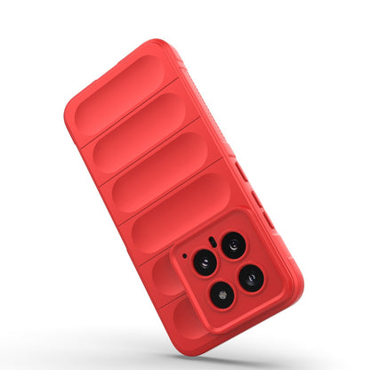Xiaomi 14 5G Magic Shield TPU + Flannel Phone Case: Durable, Non-toxic, Easy Access, Stylish Design