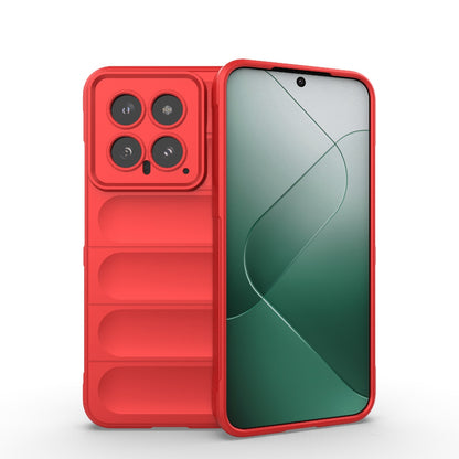 Xiaomi 14 5G Magic Shield TPU + Flannel Phone Case: Durable, Non-toxic, Easy Access, Stylish Design