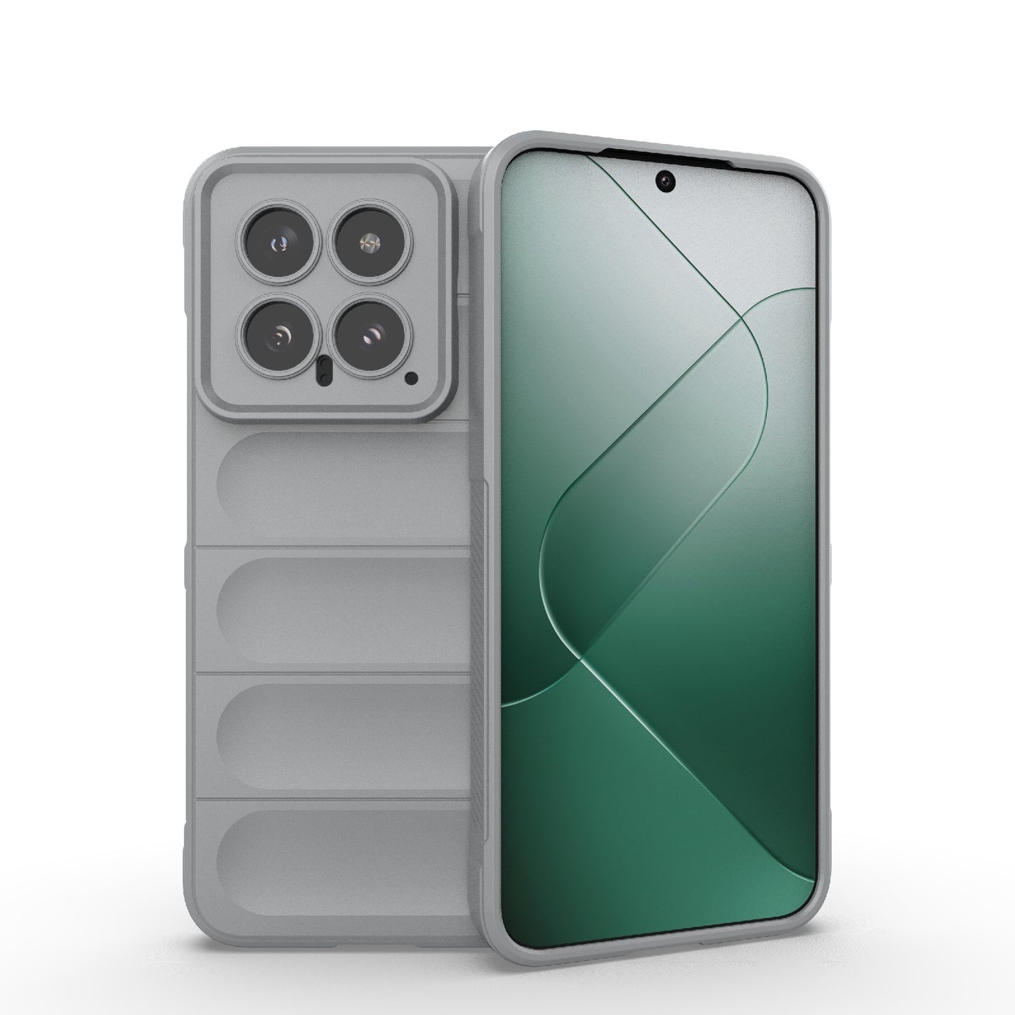 Xiaomi 14 5G Magic Shield TPU + Flannel Phone Case: Durable, Non-toxic, Easy Access, Stylish Design