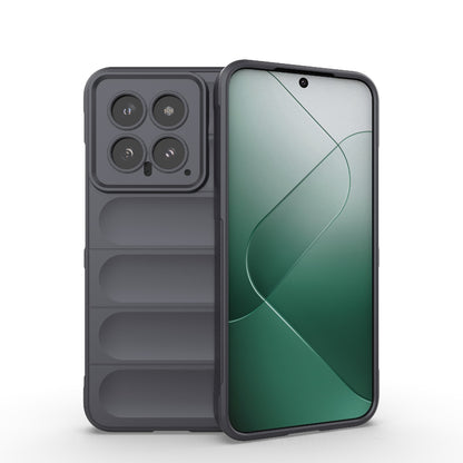 Xiaomi 14 5G Magic Shield TPU + Flannel Phone Case: Durable, Non-toxic, Easy Access, Stylish Design