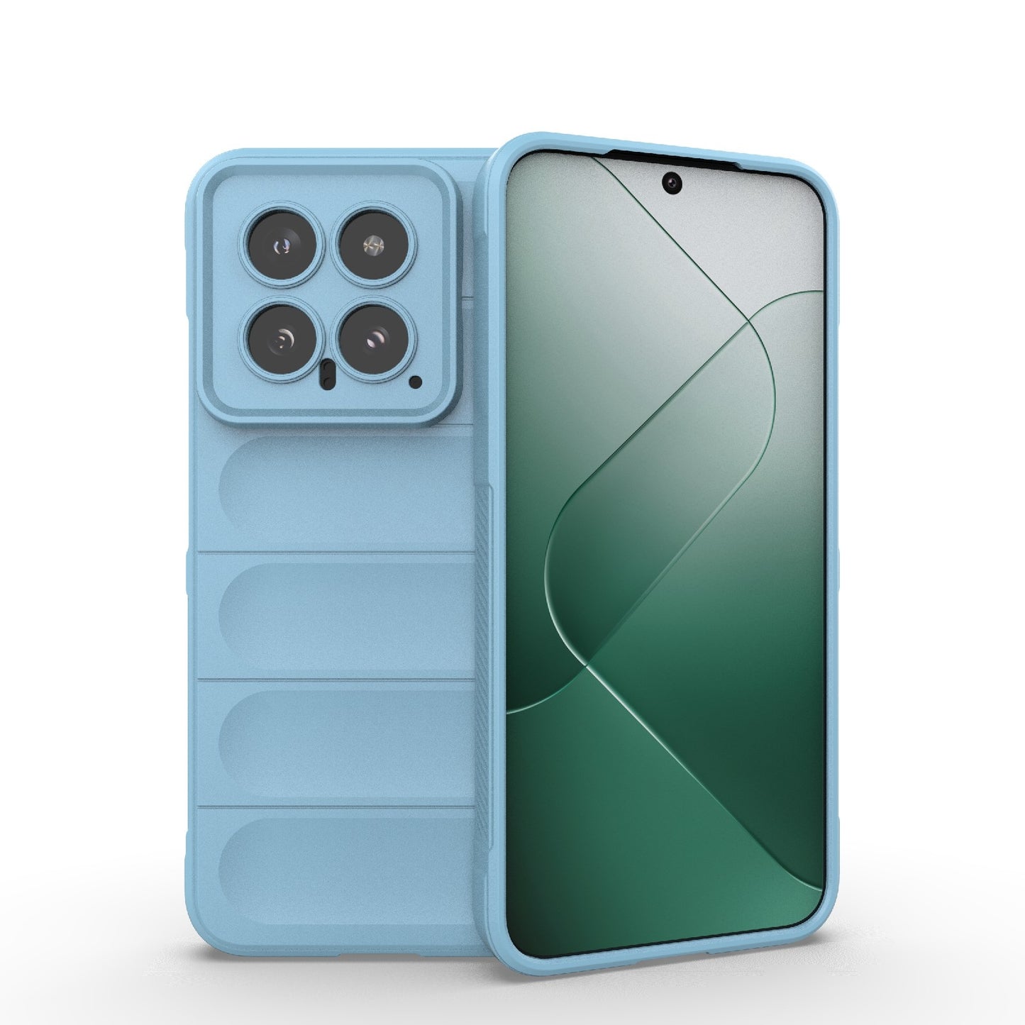Xiaomi 14 5G Magic Shield TPU + Flannel Phone Case: Durable, Non-toxic, Easy Access, Stylish Design