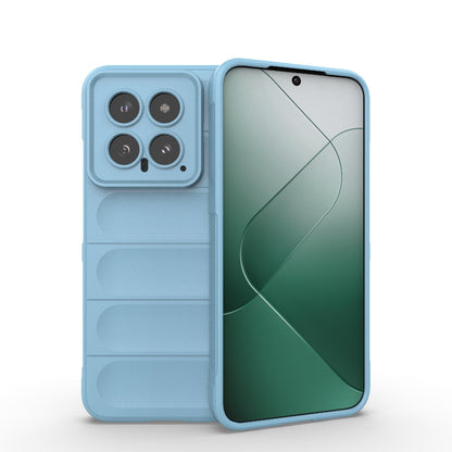 Xiaomi 14 5G Magic Shield TPU + Flannel Phone Case: Durable, Non-toxic, Easy Access, Stylish Design