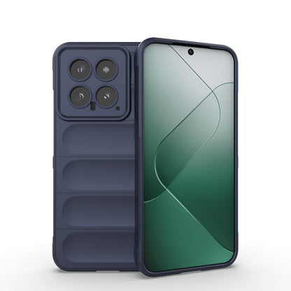 Xiaomi 14 5G Magic Shield TPU + Flannel Phone Case: Durable, Non-toxic, Easy Access, Stylish Design