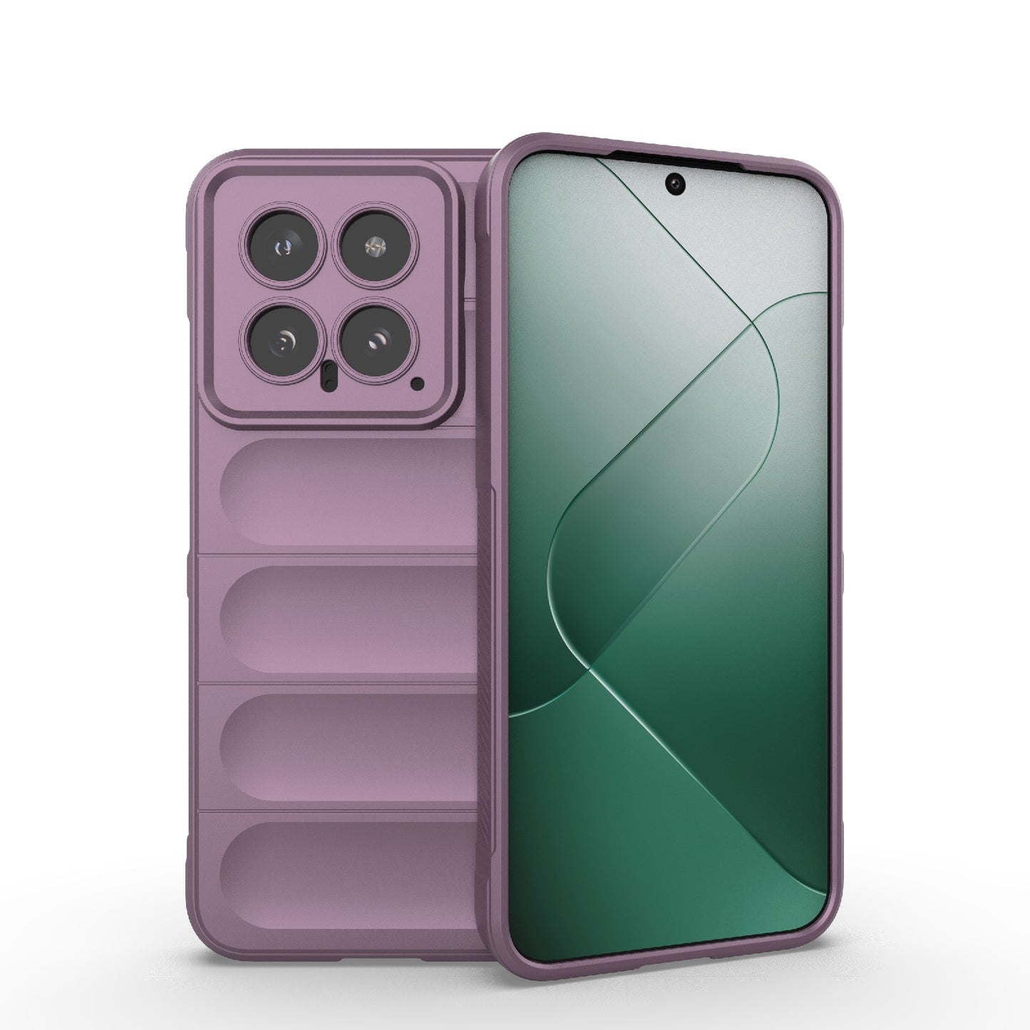 Xiaomi 14 5G Magic Shield TPU + Flannel Phone Case: Durable, Non-toxic, Easy Access, Stylish Design