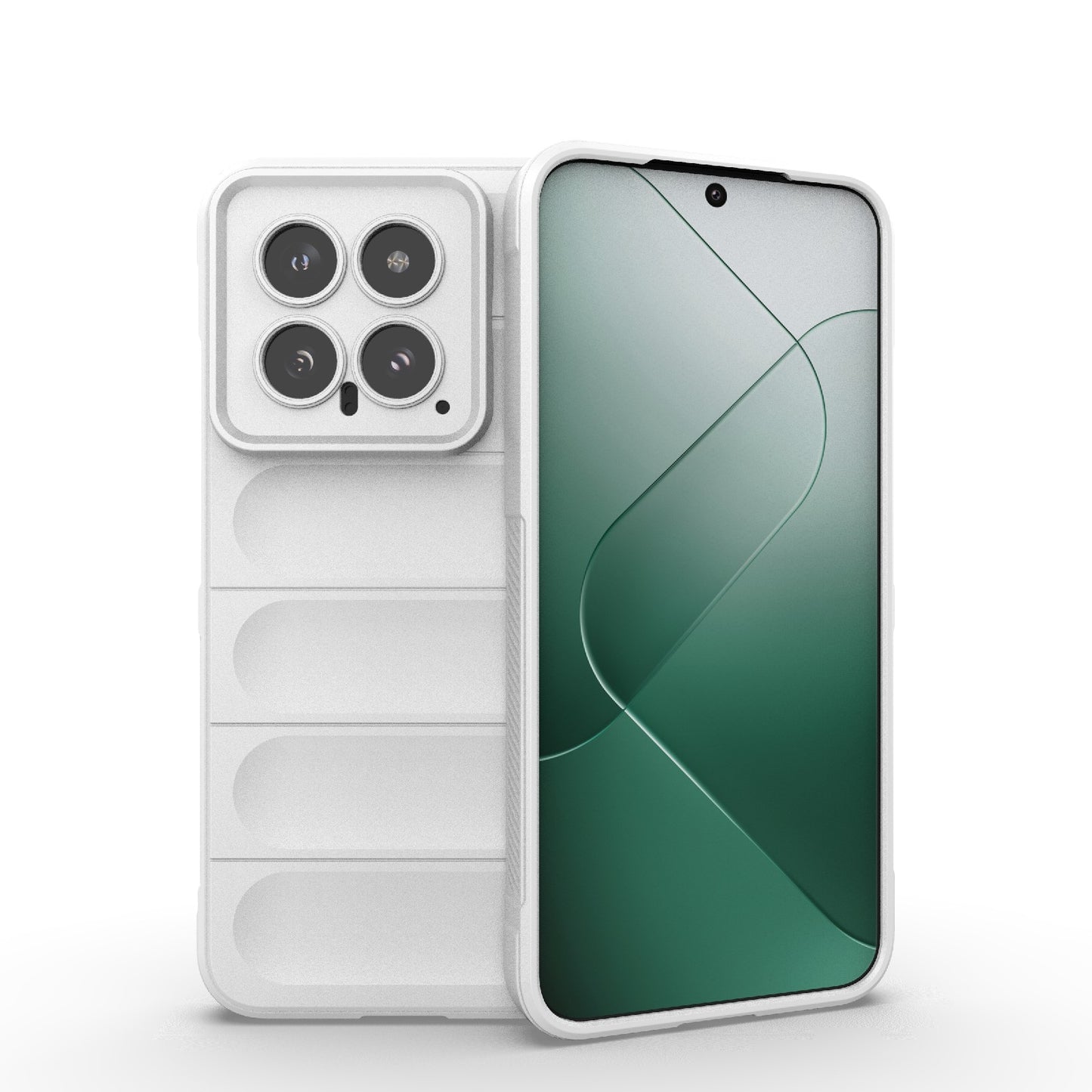 Xiaomi 14 5G Magic Shield TPU + Flannel Phone Case: Durable, Non-toxic, Easy Access, Stylish Design