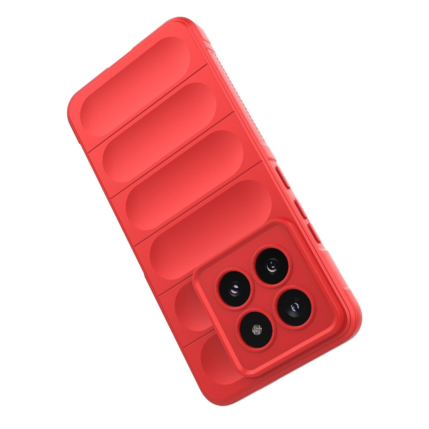 Xiaomi 14 Pro 5G Magic Shield TPU + Flannel Phone Case: Durable, Non-toxic, Easy Access, Stylish Design