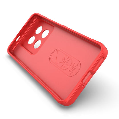 Xiaomi 14 Pro 5G Magic Shield TPU + Flannel Phone Case: Durable, Non-toxic, Easy Access, Stylish Design