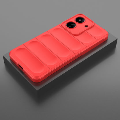 Xiaomi Redmi 13C 4G Global Magic Shield TPU + Flannel Phone Case: Durable, Non-toxic, Easy Access, Stylish Design