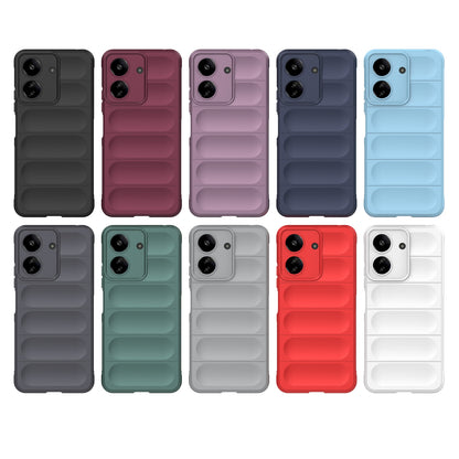 Xiaomi Redmi 13C 4G Global Magic Shield TPU + Flannel Phone Case: Durable, Non-toxic, Easy Access, Stylish Design
