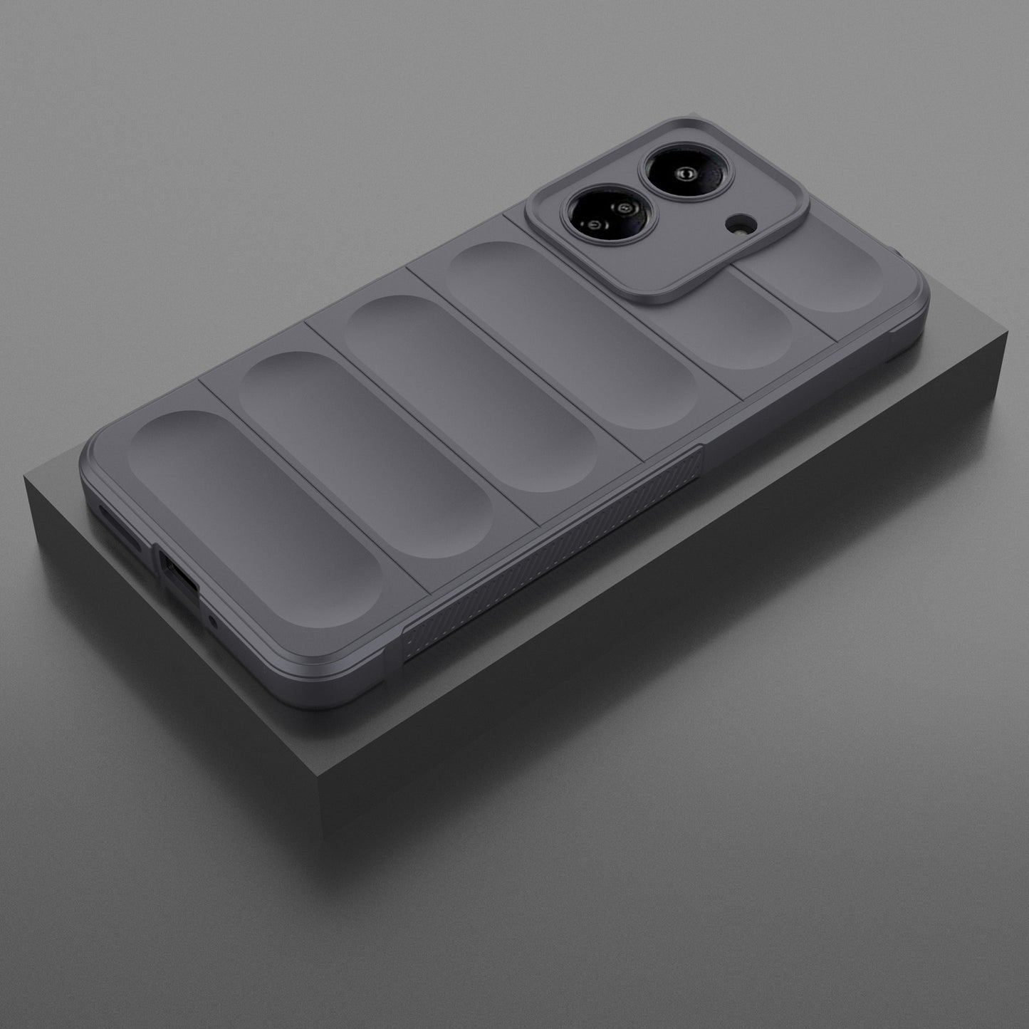 Xiaomi Redmi 13C 4G Global Magic Shield TPU + Flannel Phone Case: Durable, Non-toxic, Easy Access, Stylish Design