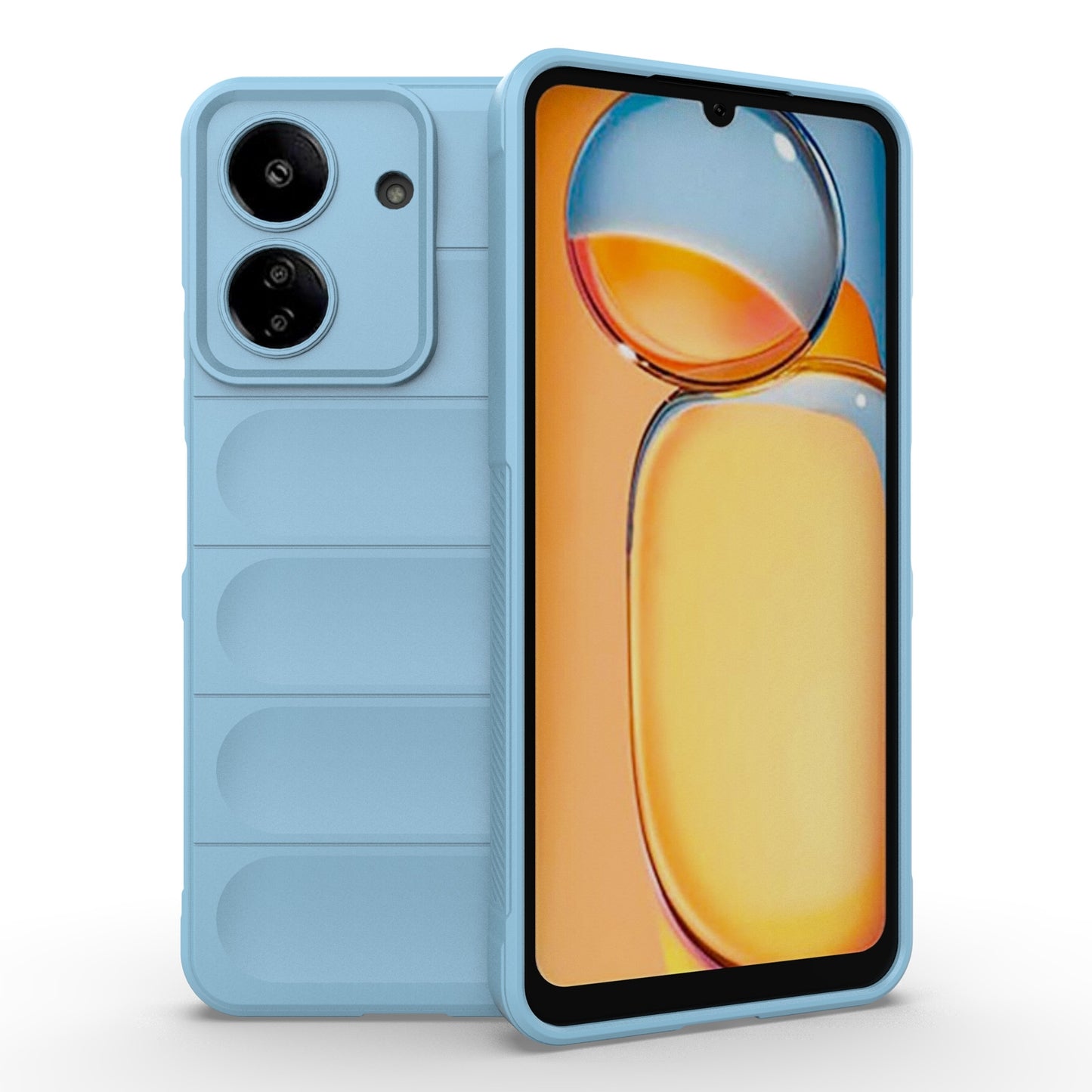 Xiaomi Redmi 13C 4G Global Magic Shield TPU + Flannel Phone Case: Durable, Non-toxic, Easy Access, Stylish Design