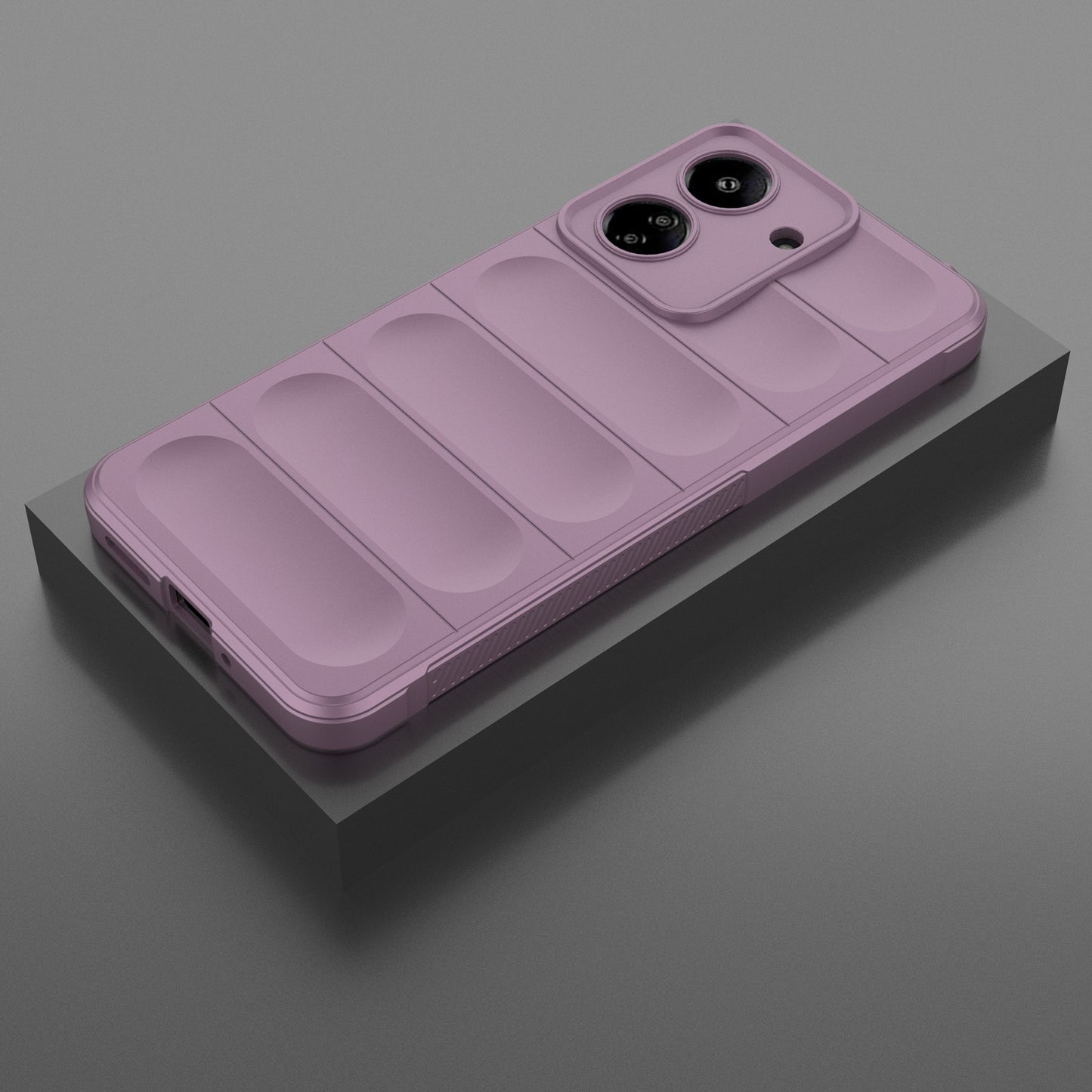 Xiaomi Redmi 13C 4G Global Magic Shield TPU + Flannel Phone Case: Durable, Non-toxic, Easy Access, Stylish Design