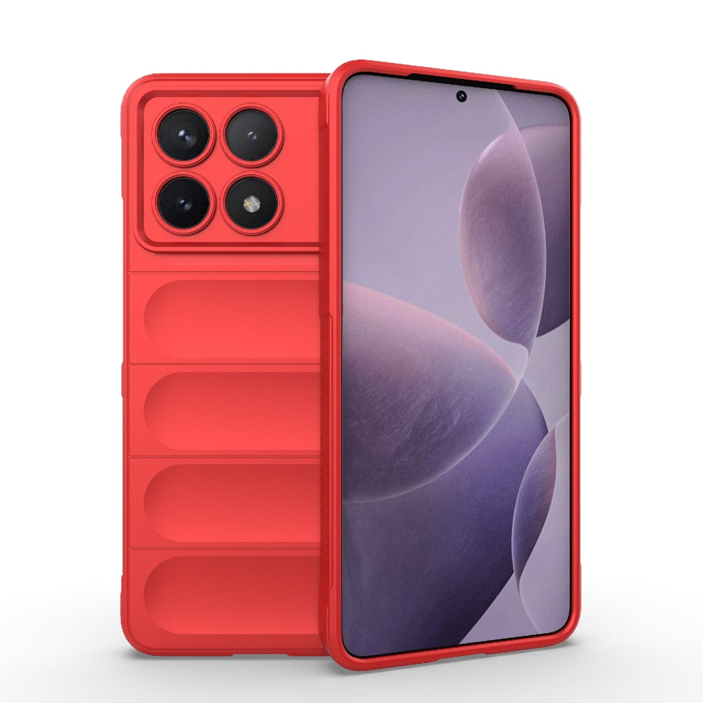 Xiaomi Redmi K70 Pro 5G Magic Shield TPU + Flannel Phone Case: Durable, Non-toxic, Easy Access, Stylish Design