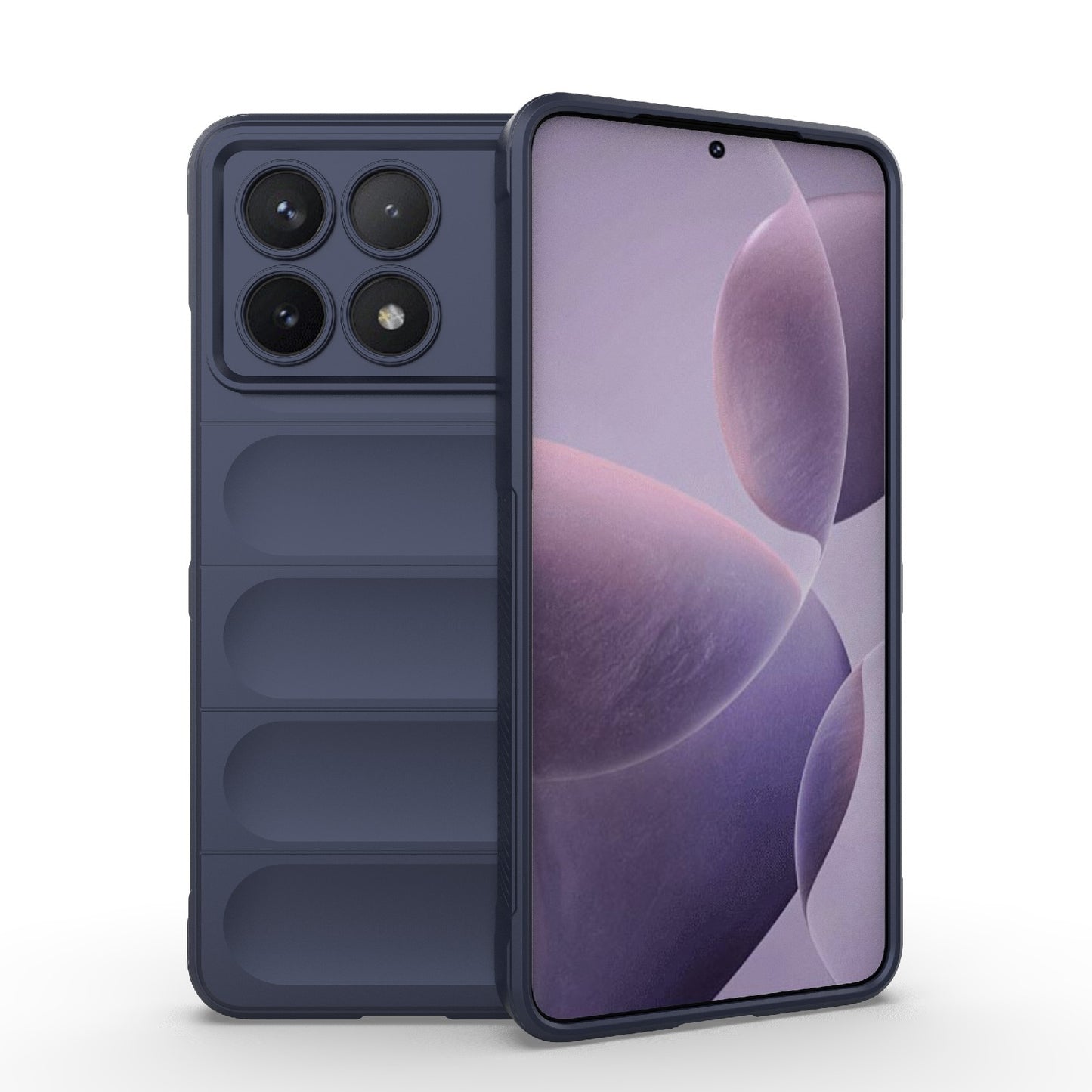 Xiaomi Redmi K70 Magic Shield TPU + Flannel Phone Case: Durable, Non-toxic, Easy Access, Stylish Design