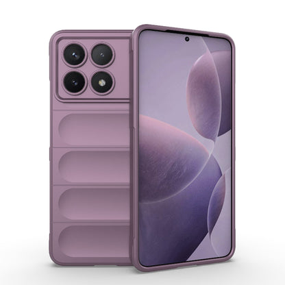 Xiaomi Redmi K70 Magic Shield TPU + Flannel Phone Case: Durable, Non-toxic, Easy Access, Stylish Design