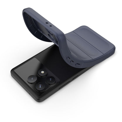 Xiaomi Redmi K70 Magic Shield TPU + Flannel Phone Case: Durable, Non-toxic, Easy Access, Stylish Design
