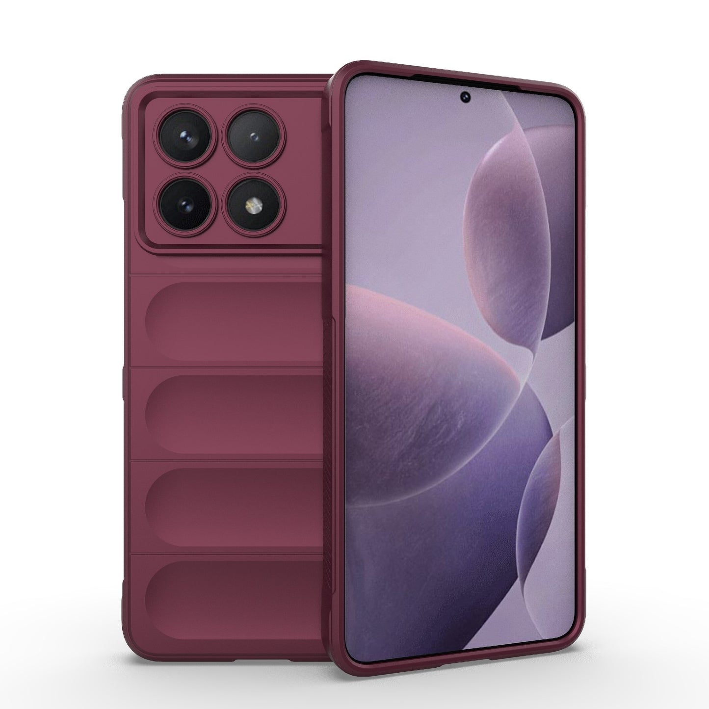 Xiaomi Redmi K70 Pro 5G Magic Shield TPU + Flannel Phone Case: Durable, Non-toxic, Easy Access, Stylish Design