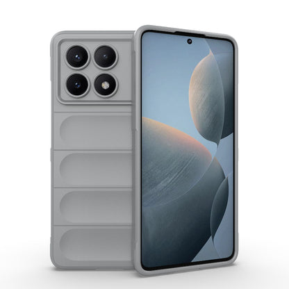 Xiaomi Redmi K70E 5G Magic Shield TPU + Flannel Phone Case: Durable, Non-toxic, Easy Access, Stylish Design
