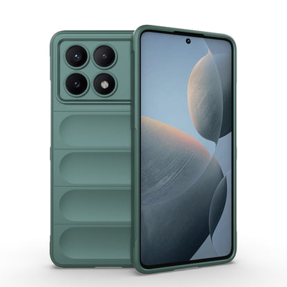 Xiaomi Redmi K70E 5G Magic Shield TPU + Flannel Phone Case: Durable, Non-toxic, Easy Access, Stylish Design