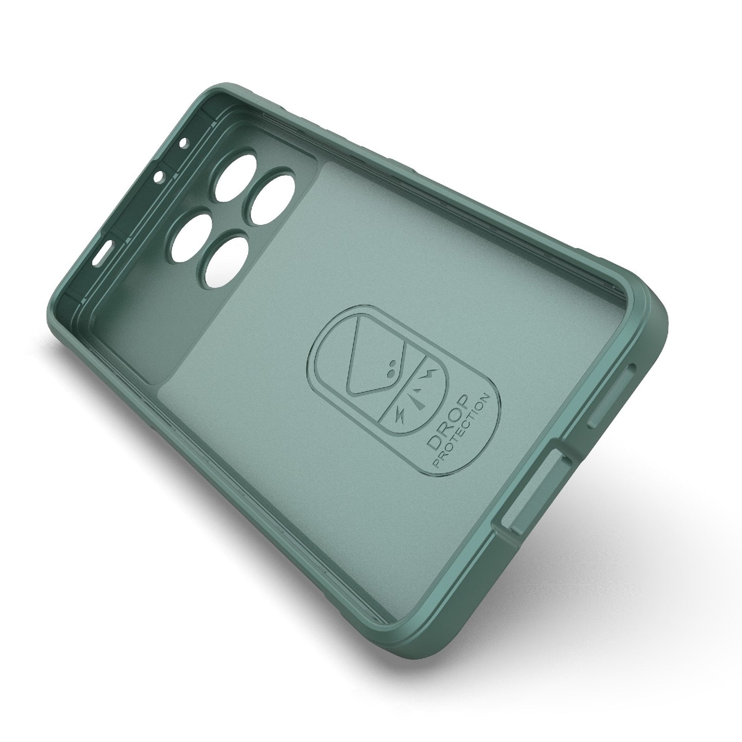 Xiaomi Redmi K70E 5G Magic Shield TPU + Flannel Phone Case: Durable, Non-toxic, Easy Access, Stylish Design