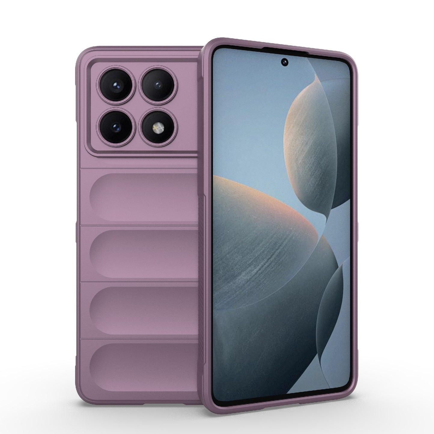 Xiaomi Redmi K70E 5G Magic Shield TPU + Flannel Phone Case: Durable, Non-toxic, Easy Access, Stylish Design